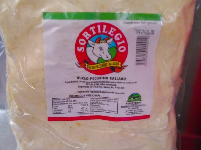 QUESO PECORINO RALLADO